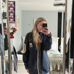 Notre dame zip up